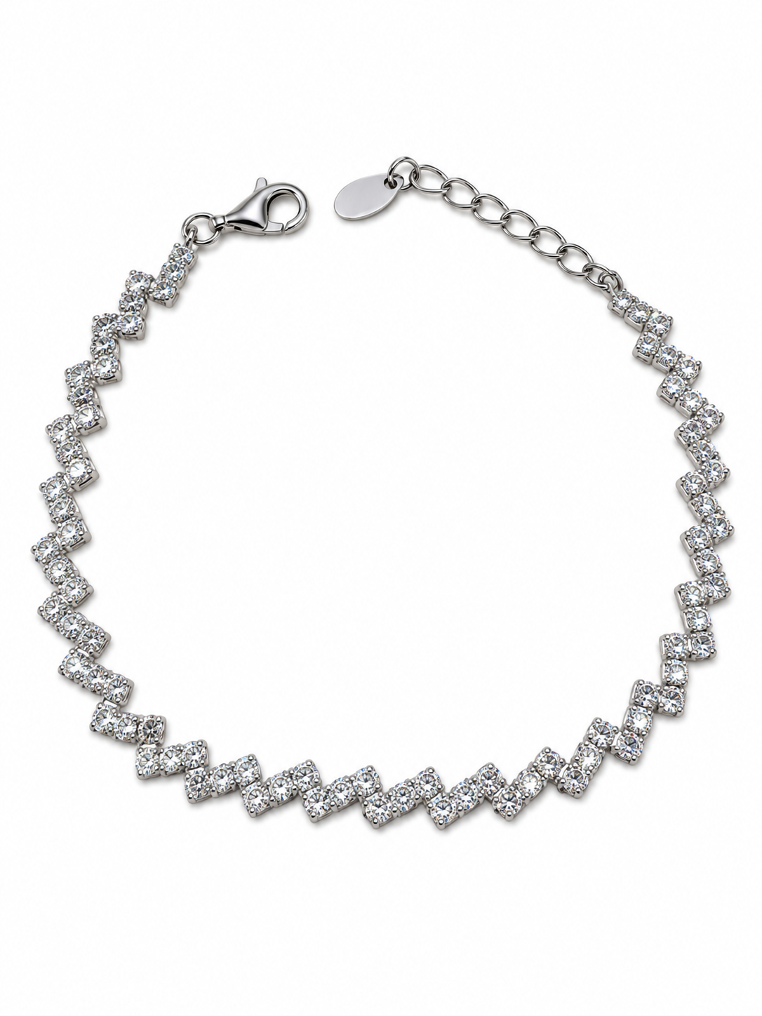 BRACCIALE TENNIS ZIGZAG