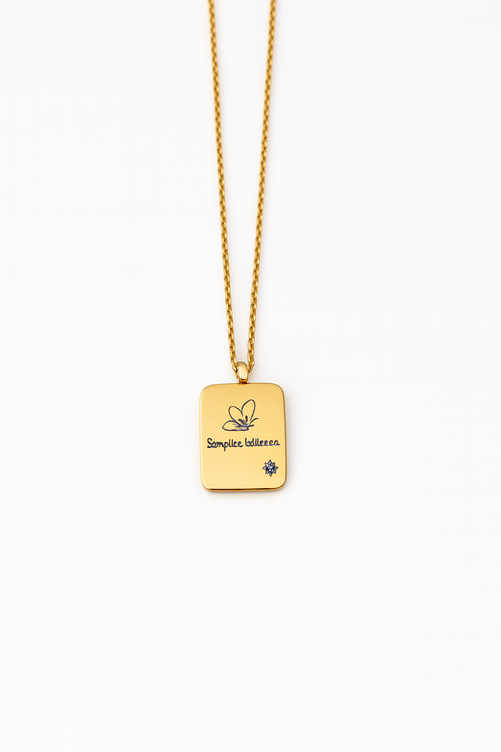 COLLANA MINI RECTANGLE