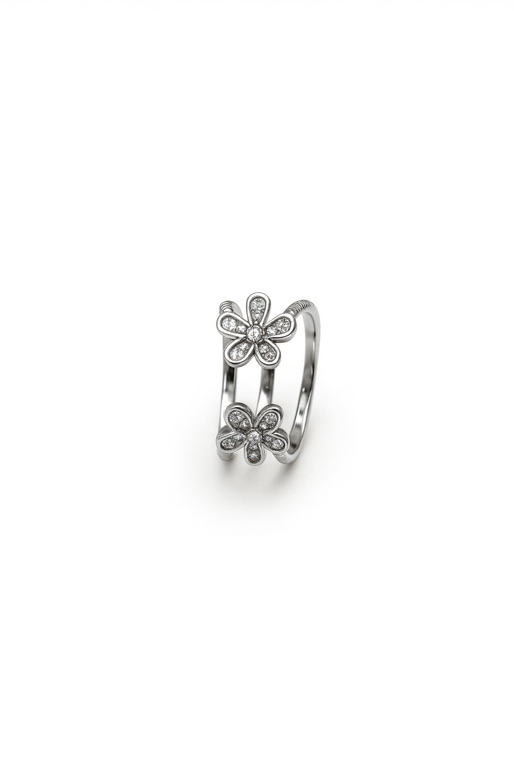 ANELLO DOPPIO FIORE