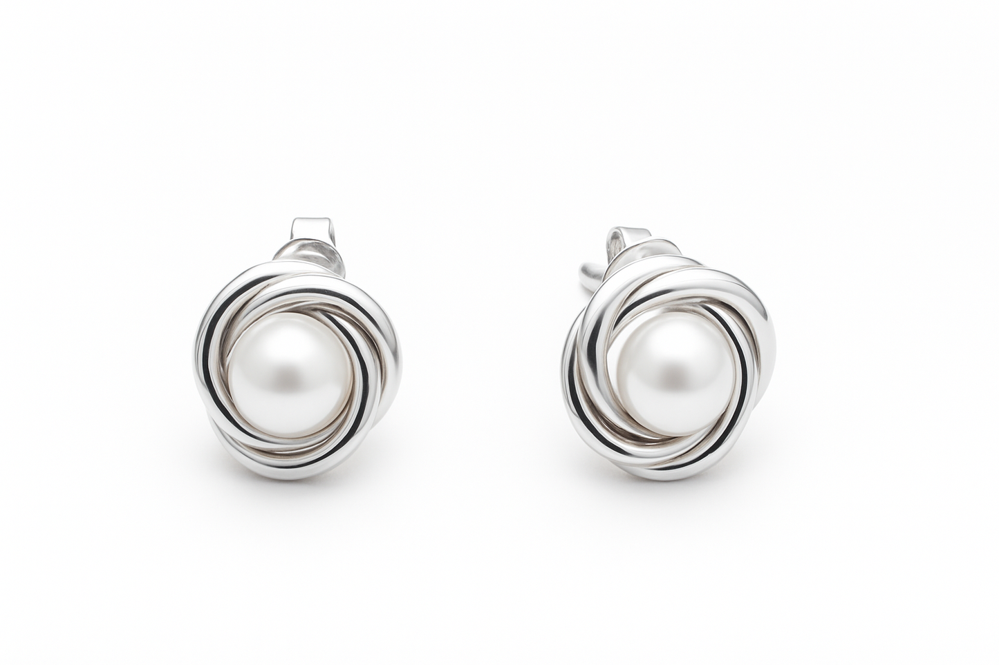 ORECCHINI NODO PERLA