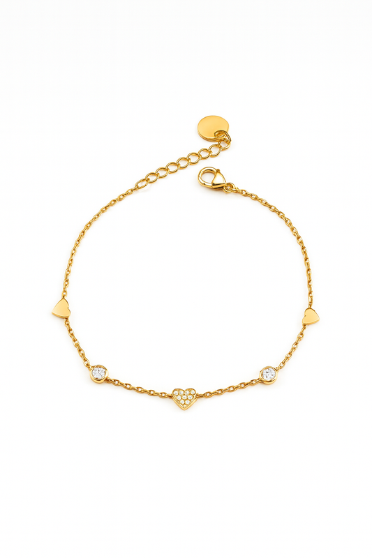 BRACCIALE SLIM CUORI