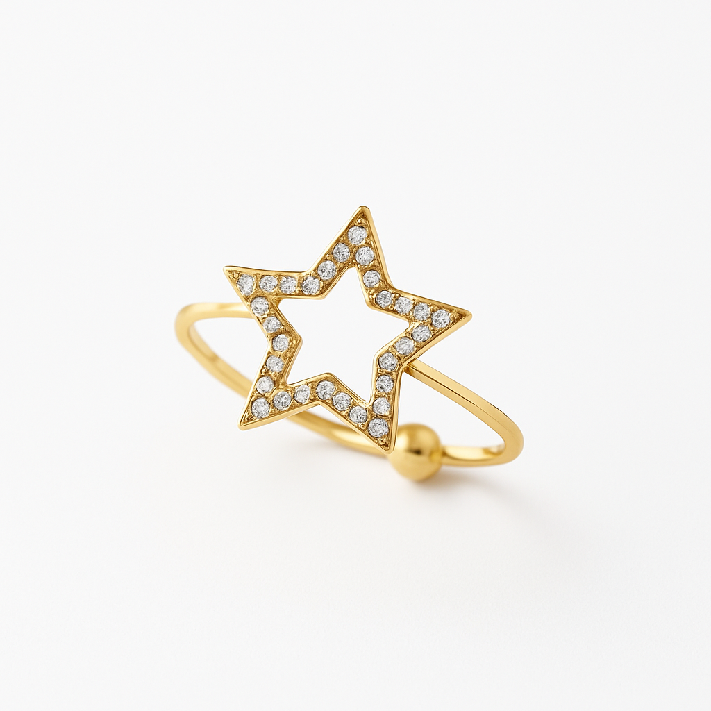 ANELLO STELLA VUOTA
