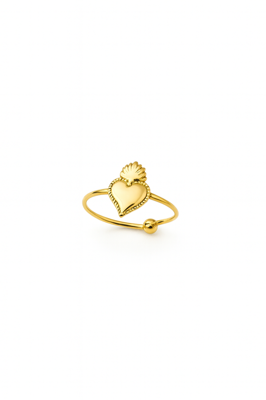 ANELLO CUORE SACRO