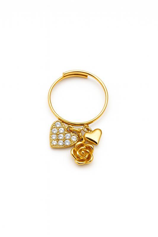 ANELLO CHARMS CUORE