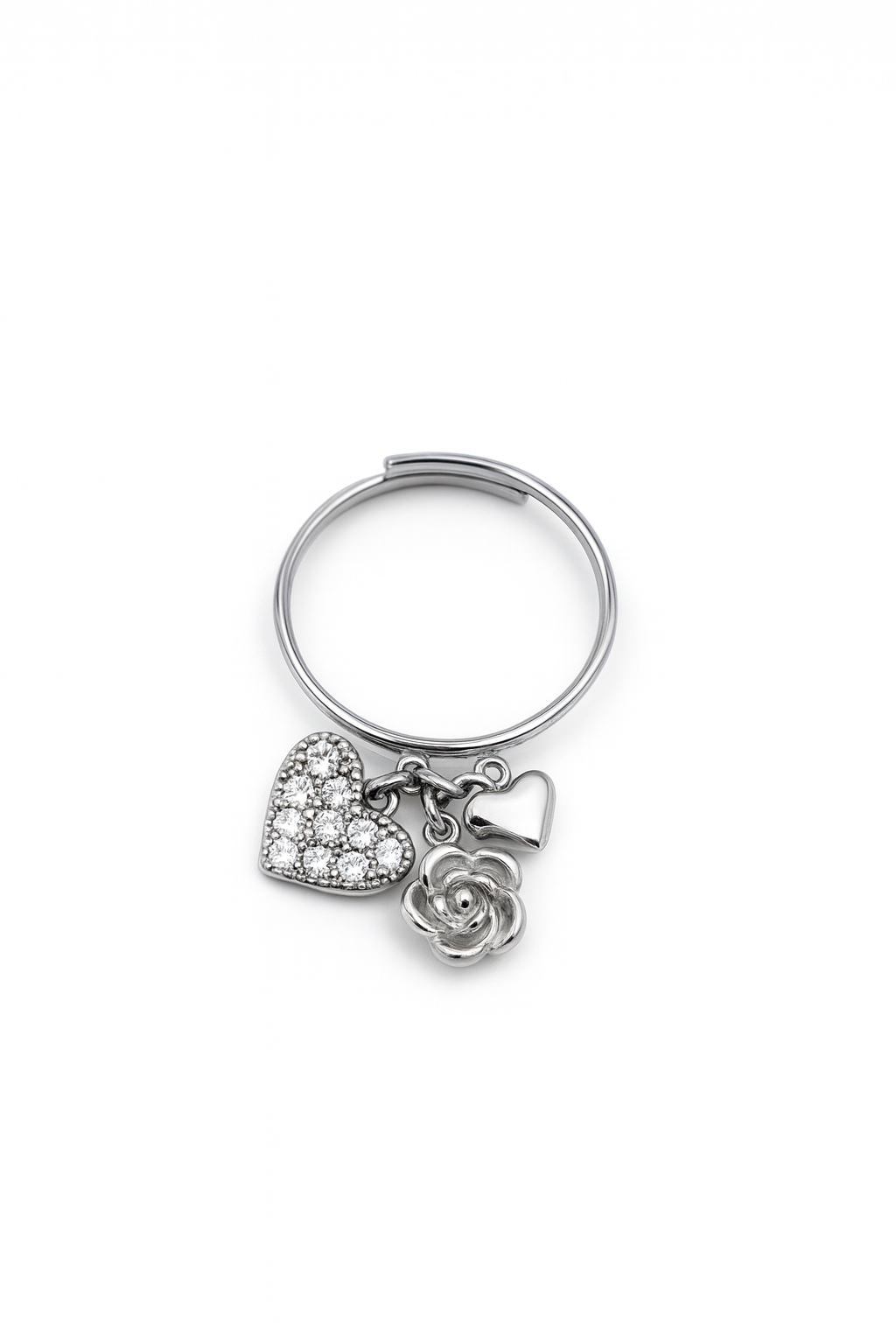 ANELLO CHARMS CUORE