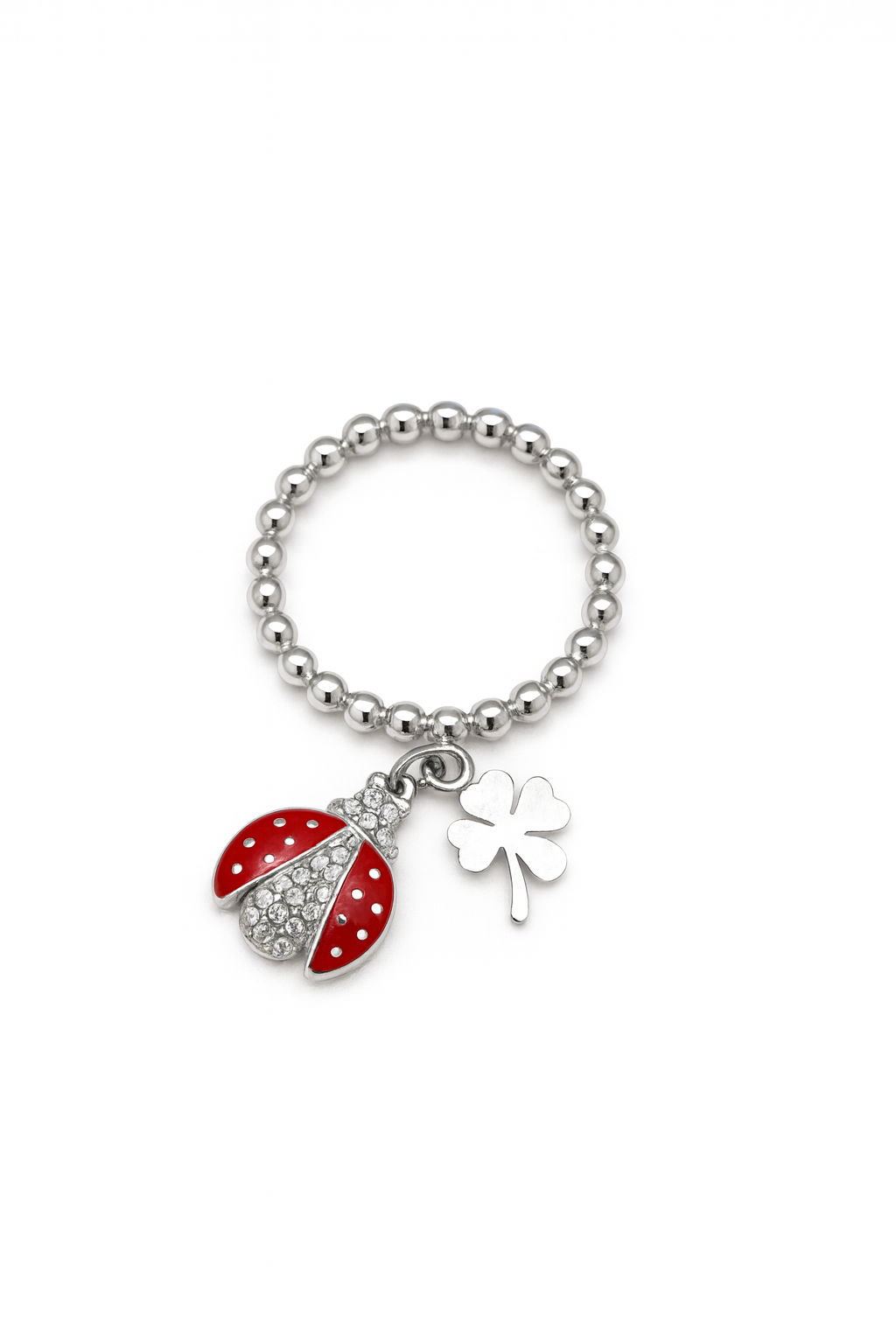 ANELLO CHARMS COCCINELLA