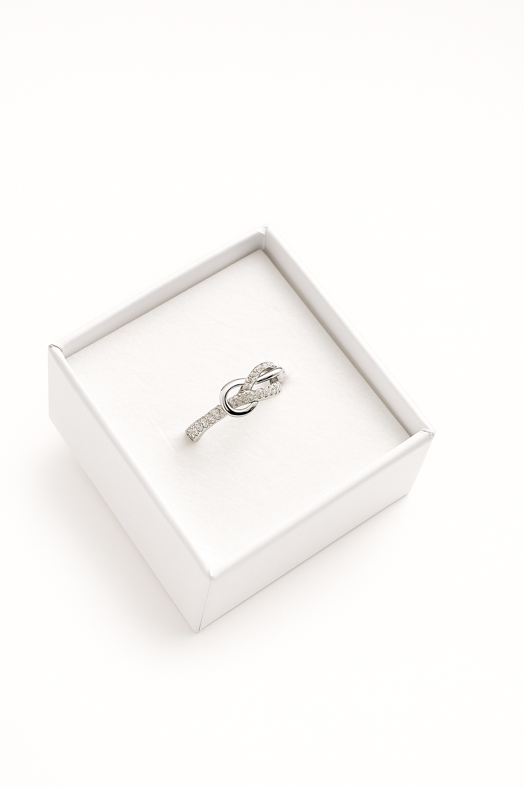 ANELLO DOPPIO INTRECCIO