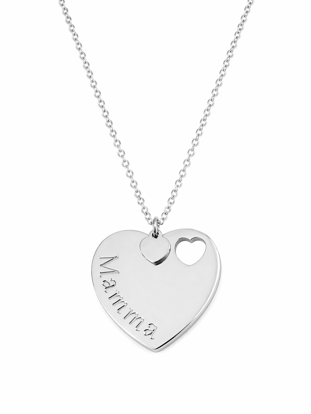 COLLANA MAMMA CUORICINO