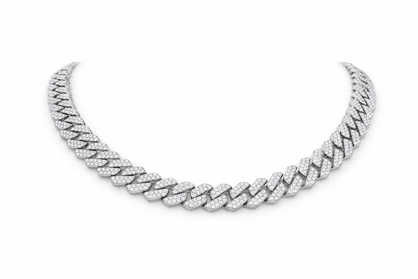 COLLANA GROUMETTE ZIRCONI