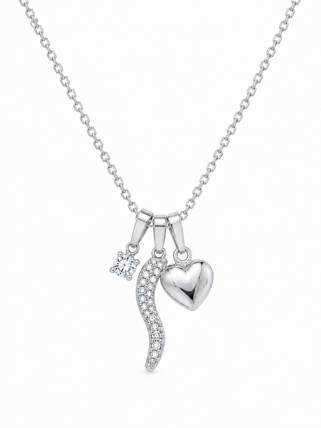 COLLANA CUORE CORNETTO