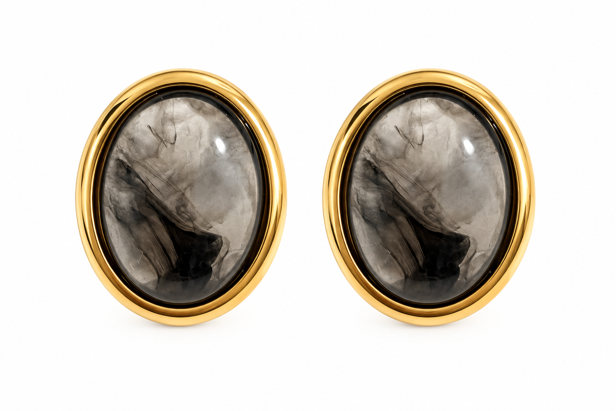 ORECCHINI VINTAGE OVAL