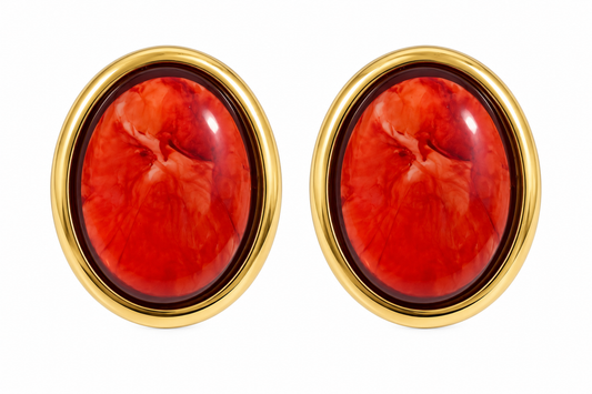 ORECCHINI VINTAGE OVAL