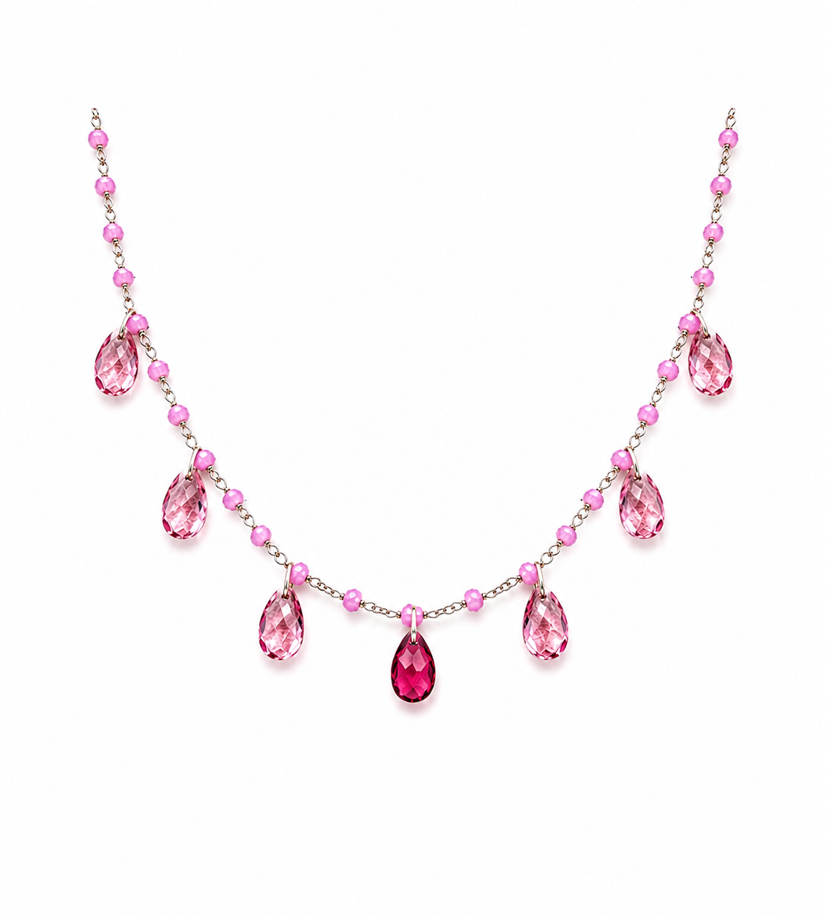 COLLANA PERLINE GOCCE