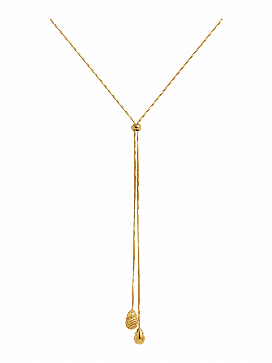 COLLANA CRAVATTINO GOCCE