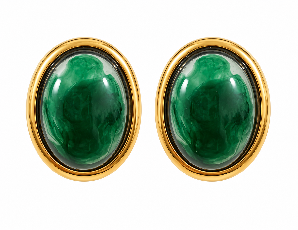 ORECCHINI VINTAGE OVAL