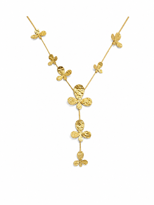 COLLANA CASCATA DI FIORI