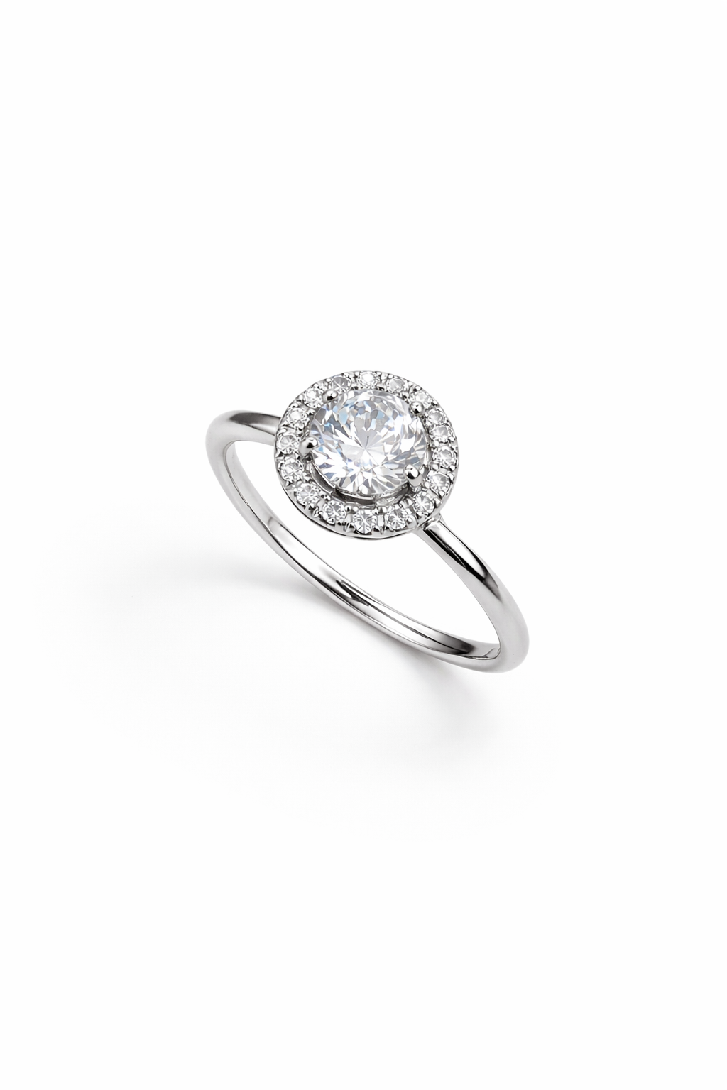 ANELLO SOLITARIO TONDO