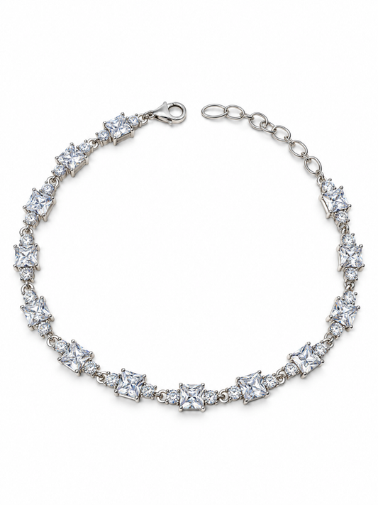 BRACCIALE TENNIS SQUADRATO
