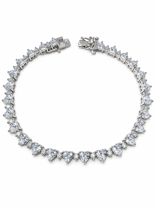 BRACCIALE TENNIS CUORI