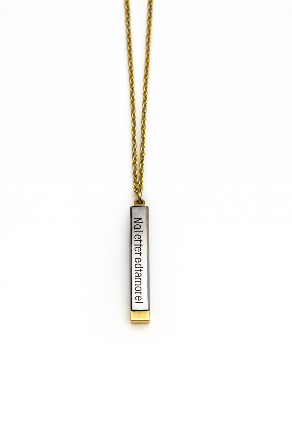 COLLANA TUBETTO ESTRAIBILE