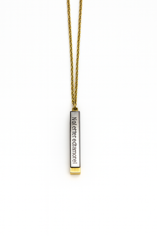COLLANA TUBETTO ESTRAIBILE