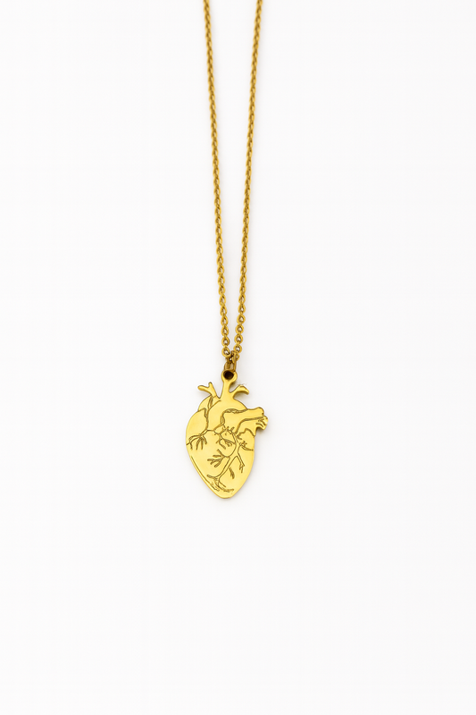 COLLANA CUORE ANATOMICO