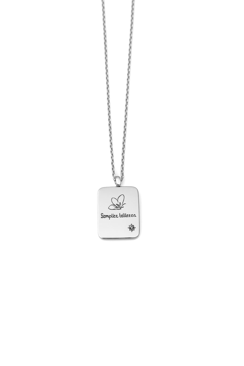 COLLANA MINI RECTANGLE