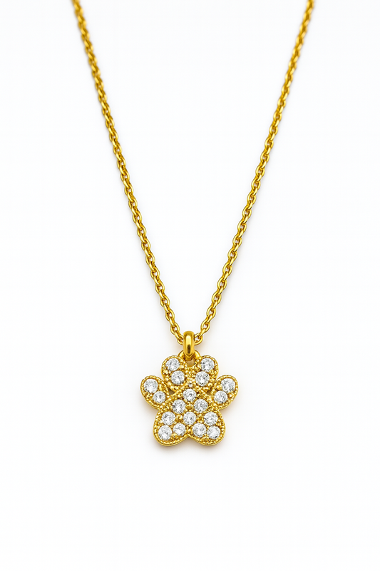 COLLANA ZAMPETTA LUMINOSA