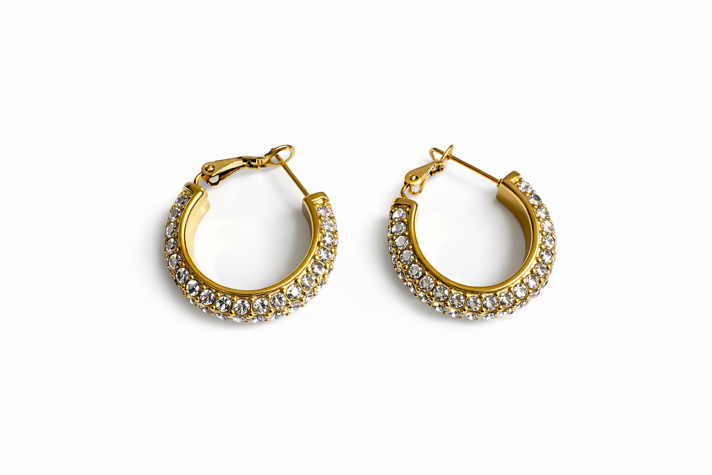 ORECCHINI CERCHIO ZIRCONI