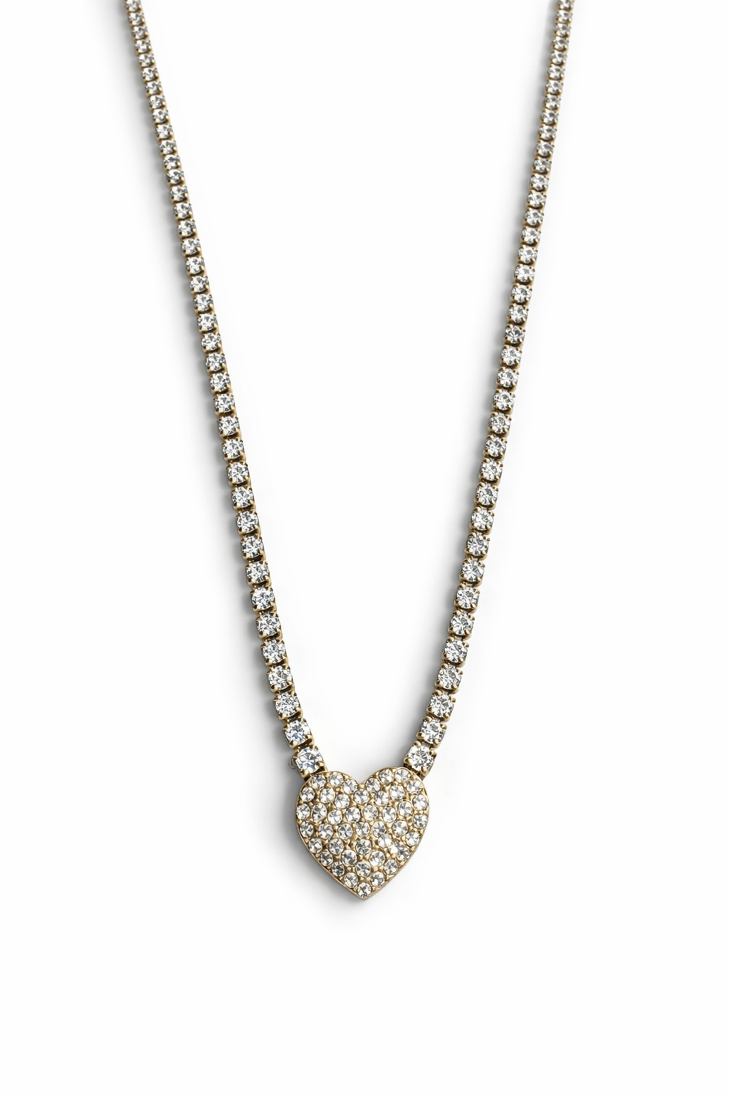 COLLANA TENNIS CUORE