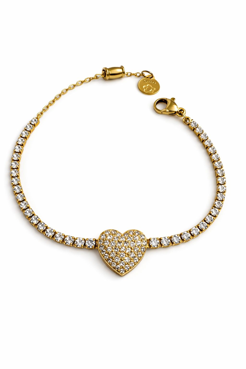 BRACCIALE TENNIS CUORE