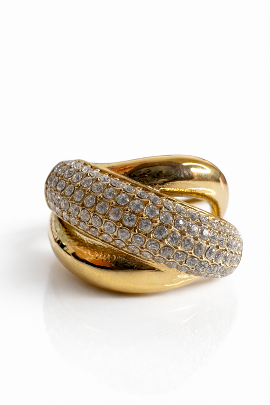 ANELLO INRECCIO PAVE'