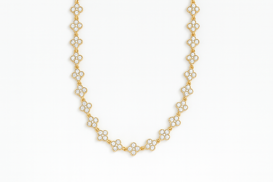 COLLANA CHOKER FIORI