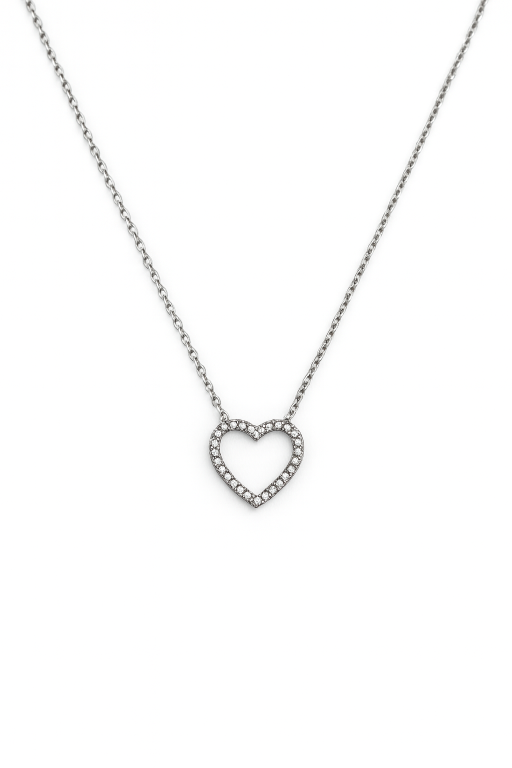 COLLANA CUORE PAVE'
