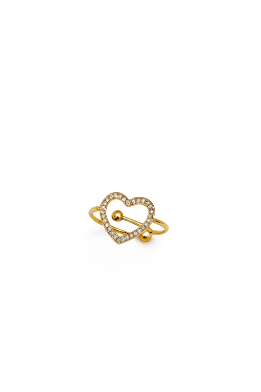 ANELLO CUORE VUOTO