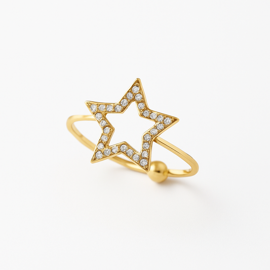 ANELLO STELLA VUOTA