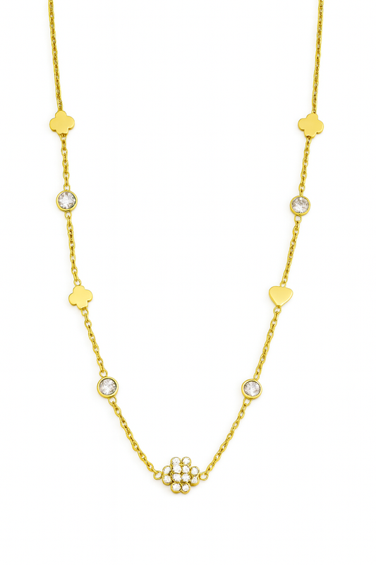 COLLANA SLIM QUADRIFOGLIO