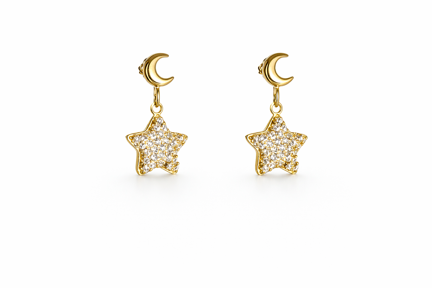 ORECCHINI STELLA LUNA