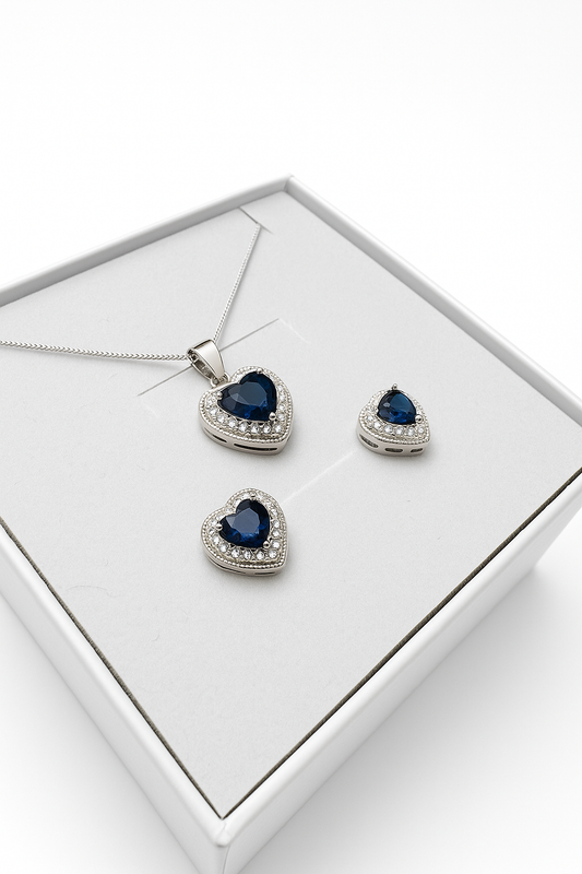 SET CUORE BLU