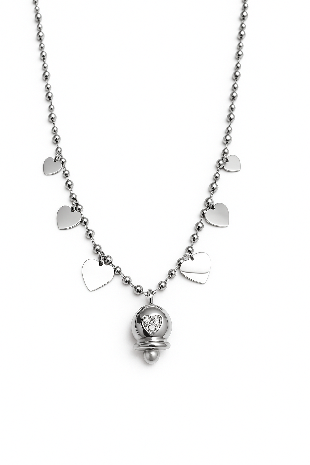 COLLANA CAMPANELLA CUORI