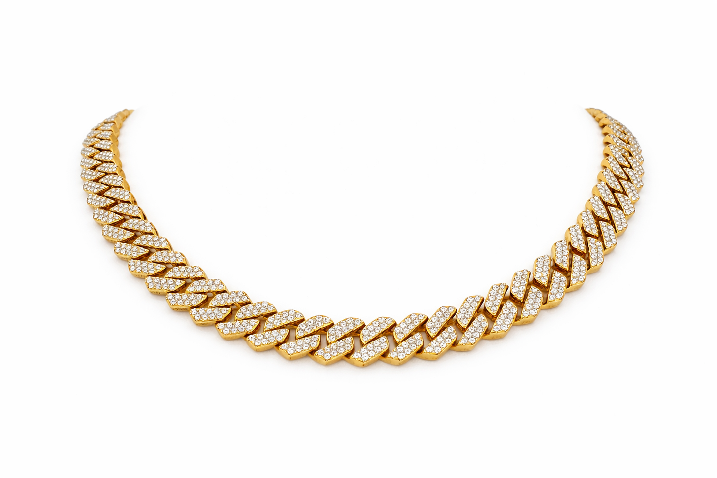 COLLANA GROUMETTE ZIRCONI