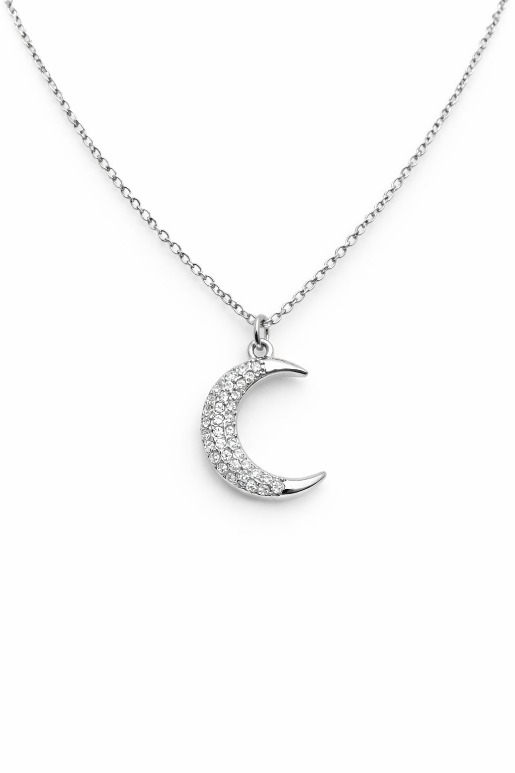 COLLANA LUNA ZIRCONI