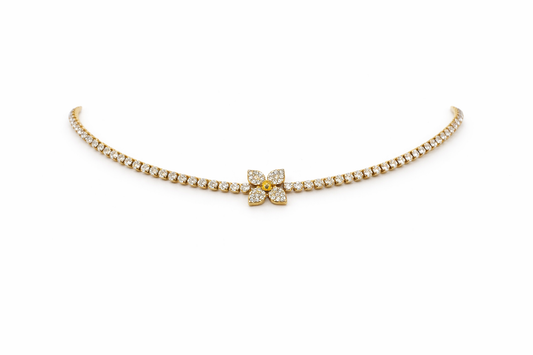 COLLANA TENNIS FIORELLINO