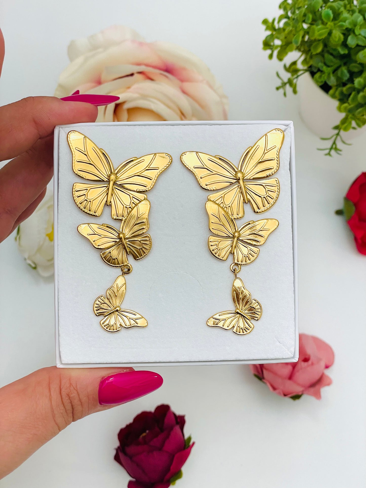 BUTTERFLY EARRINGS 🦋