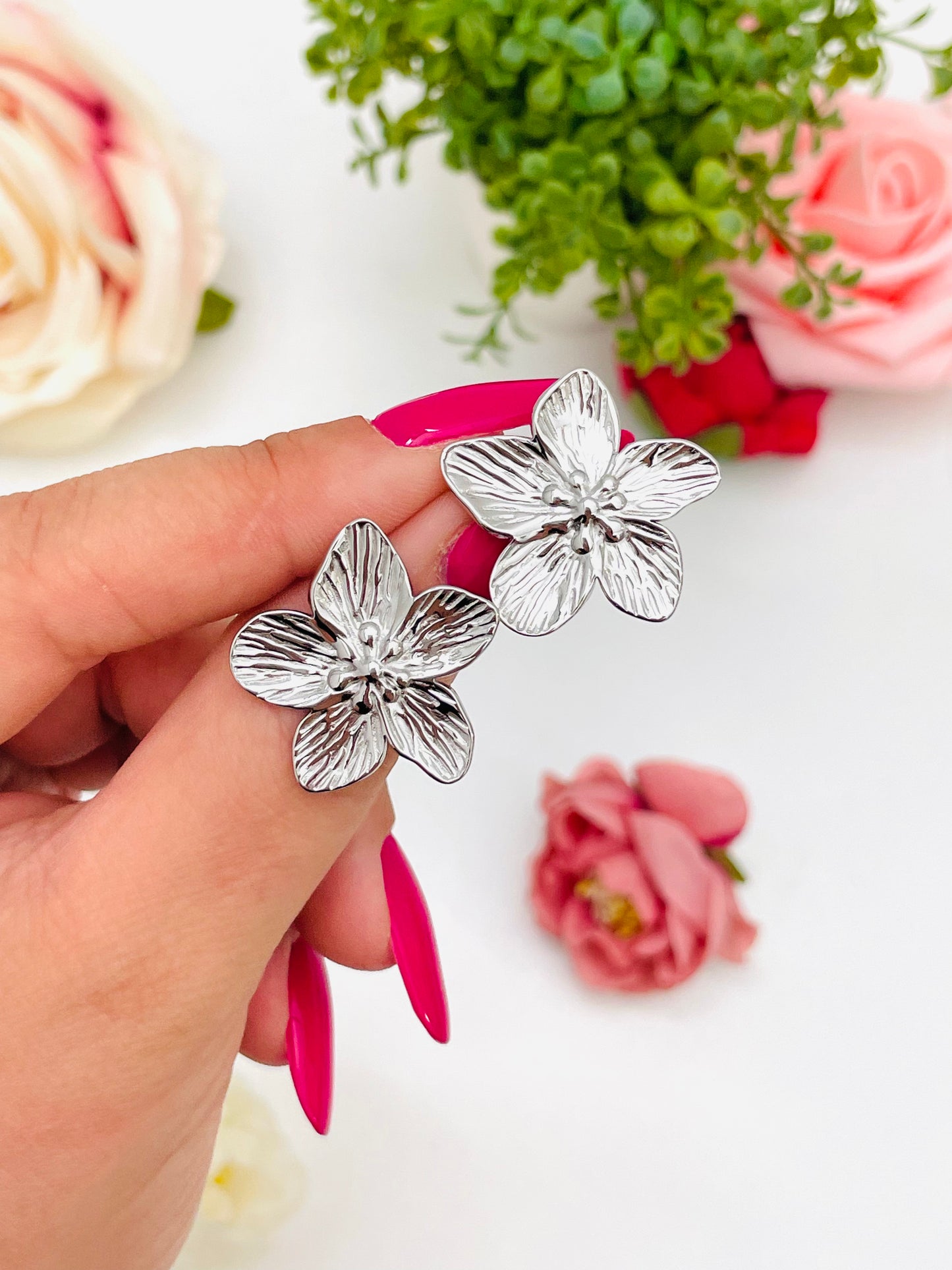 FLOWER EARRINGS