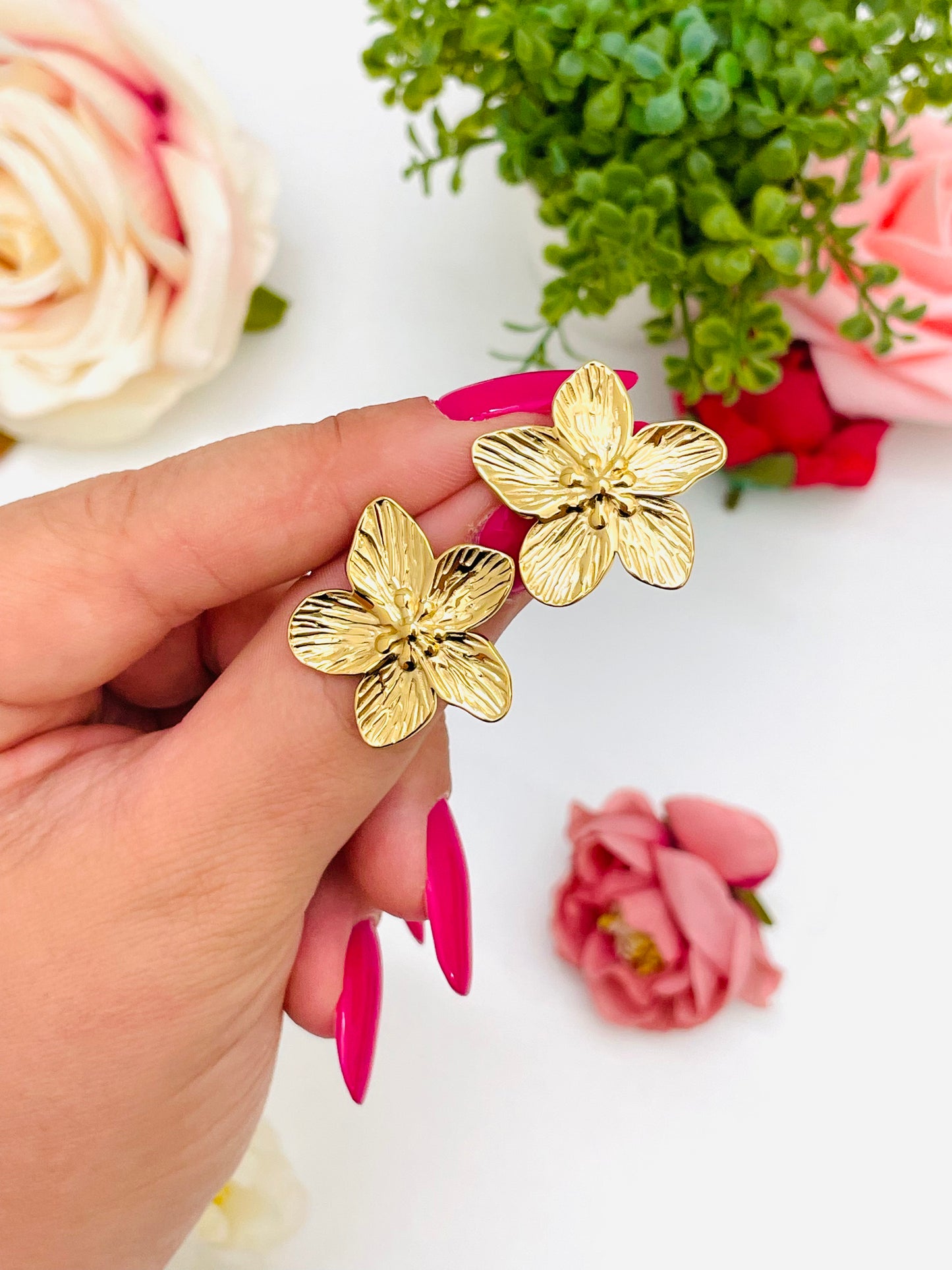 FLOWER EARRINGS