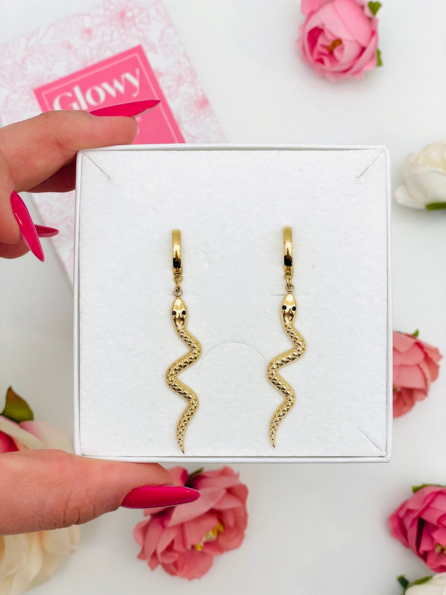 SNAKE EARRINGS