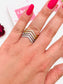 DOUBLE ZIGZAG RING