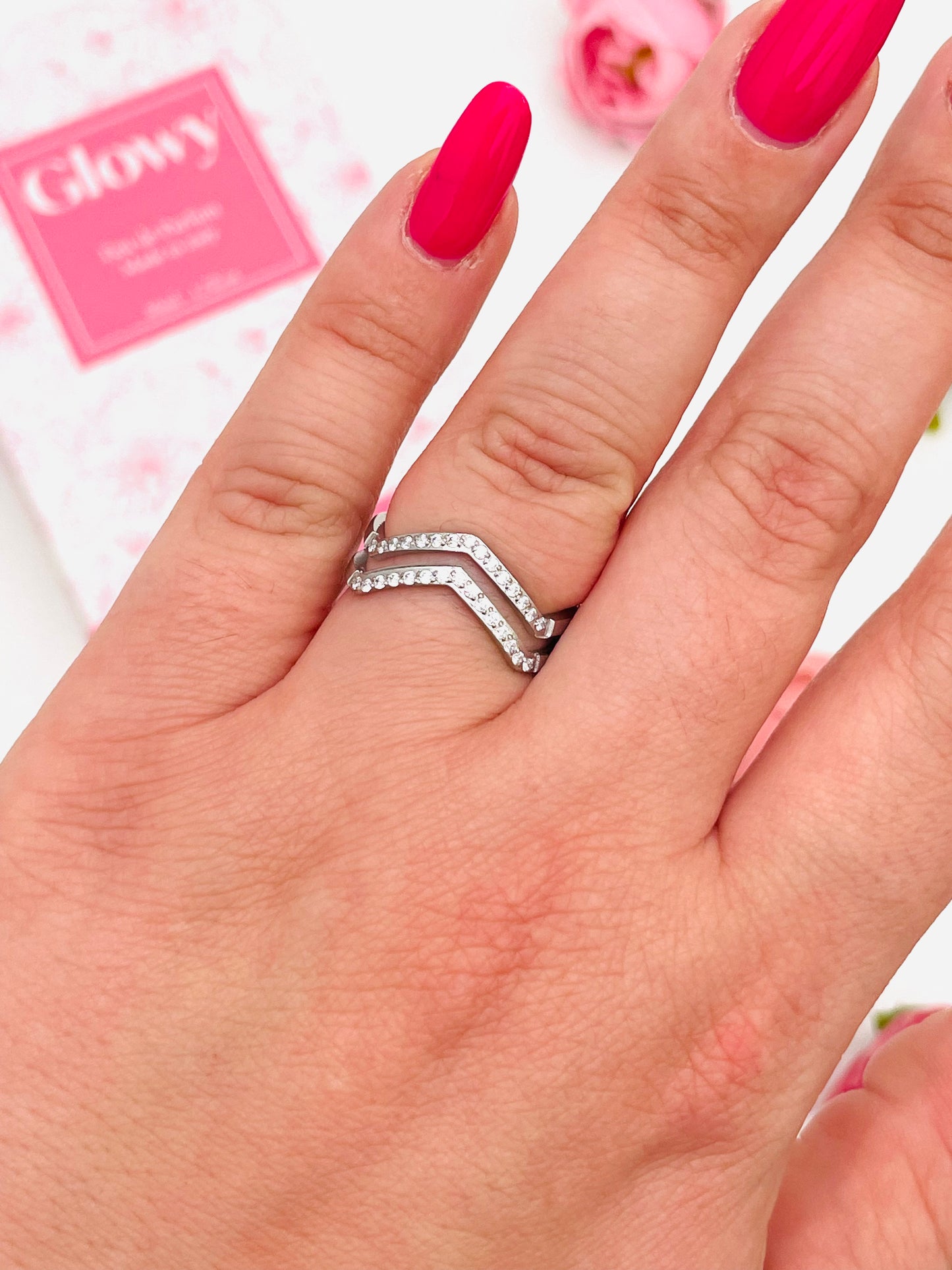 DOUBLE ZIGZAG RING