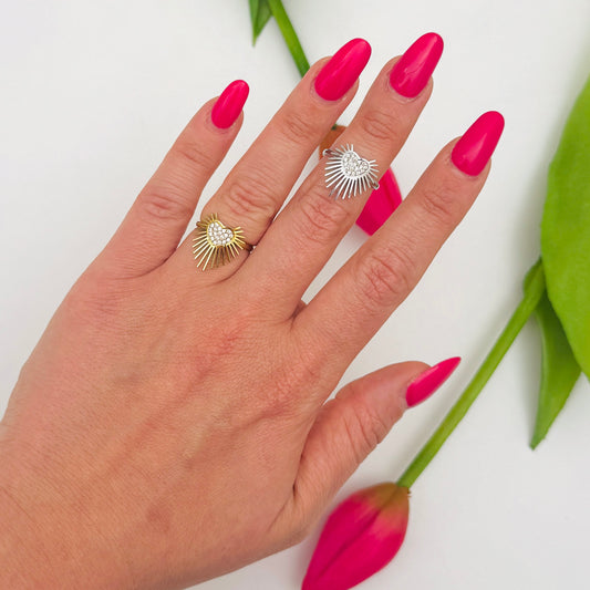 ANELLO RAGGIO DI CUORE